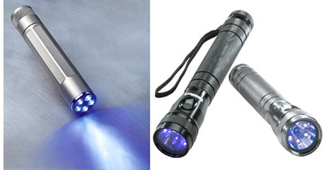 Ultraviolet LED Flashlights